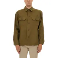 Camasi casual Stretch Linen And Viscose Shirt Barbati