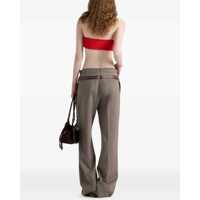 Imbracaminte Dama pagina 82 - Pantaloni casual Prada Wool Pants ARGILLA Femei (BM 18621475) - B-mall.ro