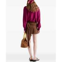Imbracaminte Dama pagina 30 - Fuste Prada Crepe de chine Mini Skirt CAFFE Femei (BM 18621478) - B-mall.ro