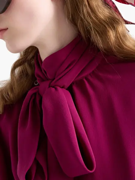 Bluze Prada Silk Blouse AMARENA Femei (BM 18621496) 5