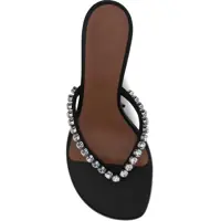 Incaltaminte Dama - Sandale AMINA MUADDI Gigi Sandals BLACKWHITER CRYSTALS Femei (BM 18621517) - B-mall.ro