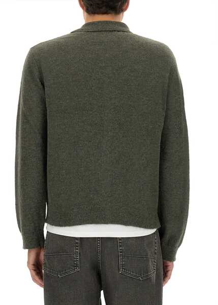 Cardigane OUR LEGACY Alapaca Cardigan GREEN Barbati (BM 18621547) 3