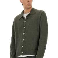 Pulovere pentru Barbati - Cardigane OUR LEGACY Alapaca Cardigan GREEN Barbati (BM 18621547) - B-mall.ro