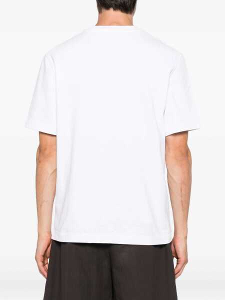 Tricouri JACQUEMUS The Grosgrain Shirt WHITE Barbati (BM 18621559) 3