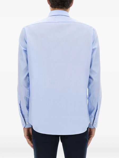 Camasi casual Hugo Boss Poplin Shirt BABY BLUE Barbati (BM 18621580) 3