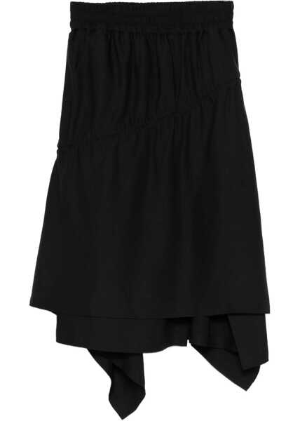 Fuste casual Y-3 Asymmetrical Skirt BLACK Femei (BM 18621601) 1