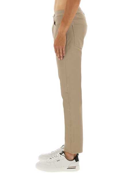 Pantaloni casual Hugo Boss Twill Pants BEIGE Barbati (BM 18621616) 4
