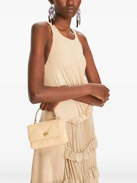 Portofele Tory Burch Mini Wallet Kira BEIGE Femei (BM 18621634) 3