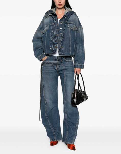 Blugi skinny Jean Paul Gaultier Low-Rise Jeans DENIM Femei (BM 18621643) 2