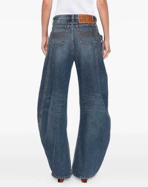 Blugi skinny Jean Paul Gaultier Low-Rise Jeans DENIM Femei (BM 18621643) 4