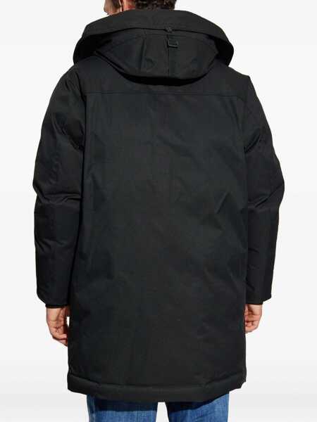 Paltoane DSQUARED2 Caban Puffer Coat BLACK Barbati (BM 18621649) 4