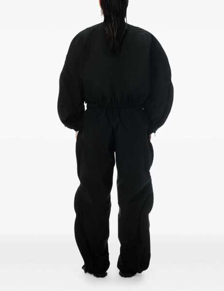 Pantaloni casual Alexander Wang Mid-Rise Track Pants With Zipper BLACK Femei (BM 18621661) 3