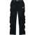 Alexander Wang Mid-Rise Track Pants With Zipper BLACK