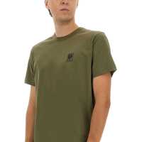 Tricouri Belstaff pentru Barbati - Tricouri Belstaff T-Shirt With Logo Patch GREEN Barbati (BM 18621664) - B-mall.ro