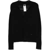 Tricouri Polo Cashmere And Silk Long Sleeve Polo Shirt Femei