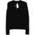 Tom Ford Cashmere And Silk Long Sleeve Polo Shirt BLACK