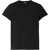 JACQUEMUS Grosgrain Short Sleeve T-Shirt BLACK