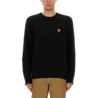 Pulovere casual Jersey With Logo Patch Barbati