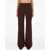 Paul Smith Wool Bootcut Pants BORDEAUX