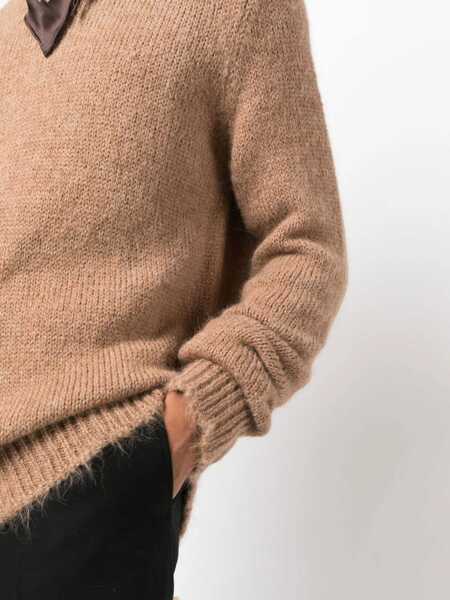 Pulovere Jil Sander Wool Blend Sweater BEIGE Barbati (BM 18621769) 5