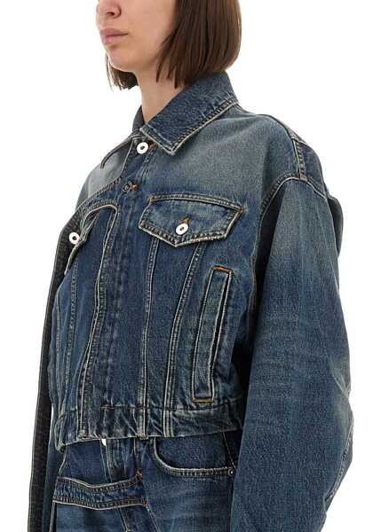 Sacouri office Jean Paul Gaultier Denim Jacket DENIM Femei (BM 18621772) 4