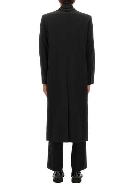 Paltoane Jean Paul Gaultier Double Layer Coat BLACK Femei (BM 18621775) 4
