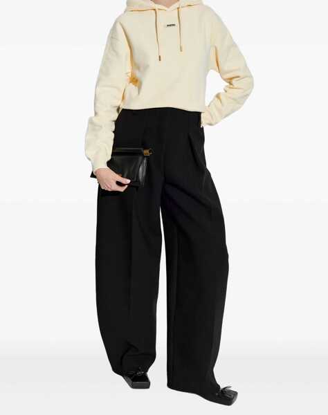 Bluze de trening JACQUEMUS The Grosgrain Hoodie BEIGE Femei (BM 18621787) 2