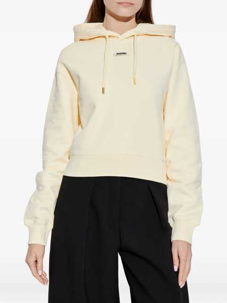 Bluze de trening JACQUEMUS The Grosgrain Hoodie BEIGE Femei (BM 18621787) 3