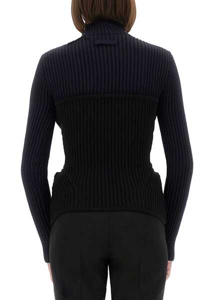 Pulovere casual Jean Paul Gaultier Shirt With Corset BLUE Femei (BM 18621790) 3