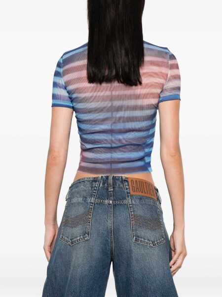 Tricouri Jean Paul Gaultier Air Mesh T-Shirt MULTICOLOUR Femei (BM 18621817) 4
