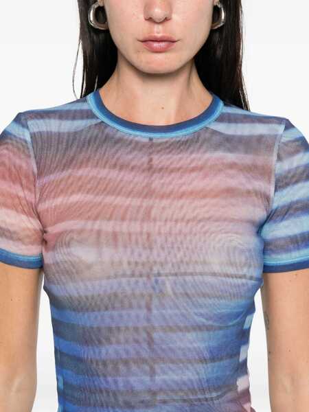 Tricouri Jean Paul Gaultier Air Mesh T-Shirt MULTICOLOUR Femei (BM 18621817) 5