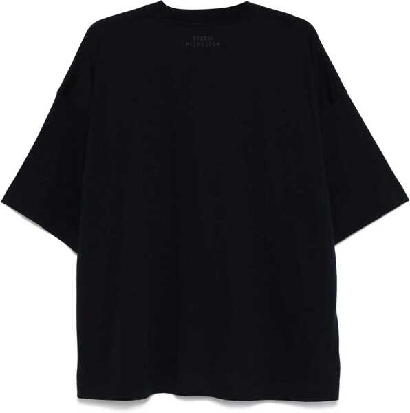 Tricouri STUDIO NICHOLSON Jersey T-Shirt BLUE Barbati (BM 18621820) 2