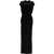 Jean Paul Gaultier Mesh Dress With Flocked Logo BLACK
