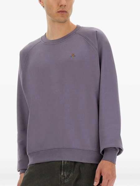Bluze de trening Vivienne Westwood Sweatshirt With Raglan Sleeves PURPLE Femei (BM 18621838) 4