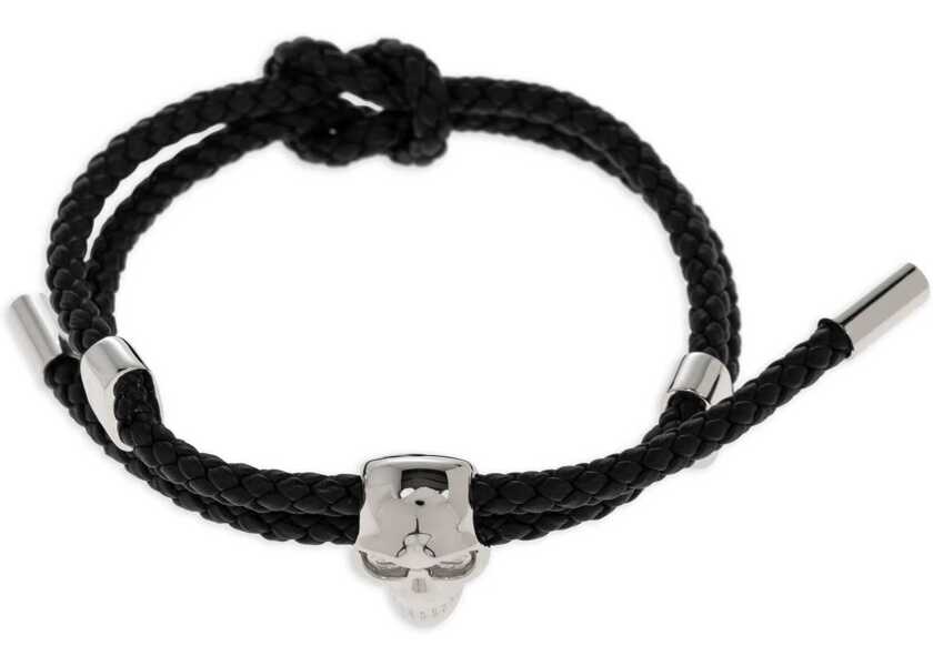 Bratari Alexander McQueen Skull Bracelet BLACK Barbati (BM 18621841) 5