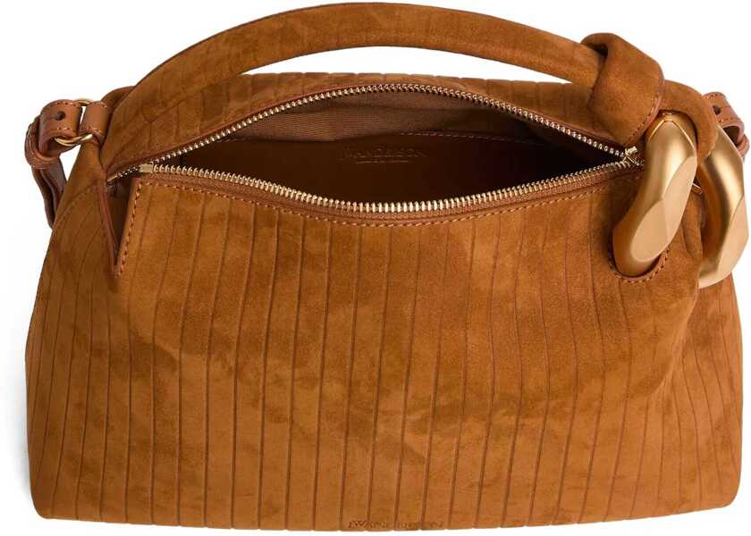 Genti de mana JW Anderson Jwa Corner Bag Small BROWN Femei (BM 18621844) 4