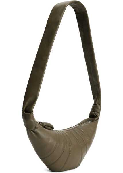 Genti tip postas LEMAIRE Small Croissant Bag BROWN Femei (BM 18621877) 4