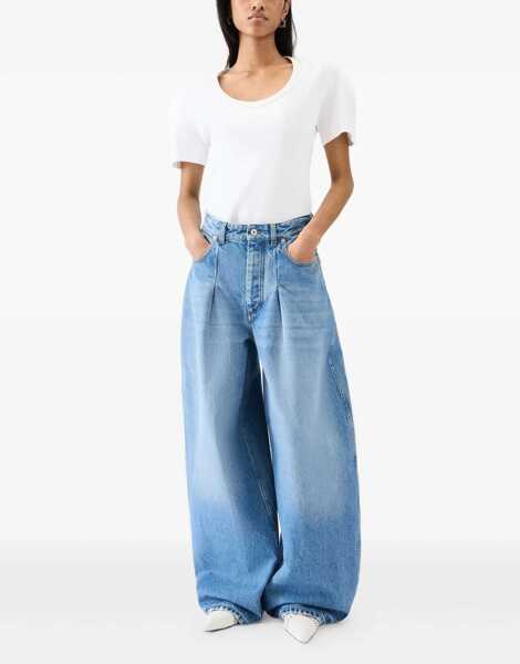 Blugi skinny JACQUEMUS Denim Pants De-Nimes Ovalo DENIM Femei (BM 18621886) 2