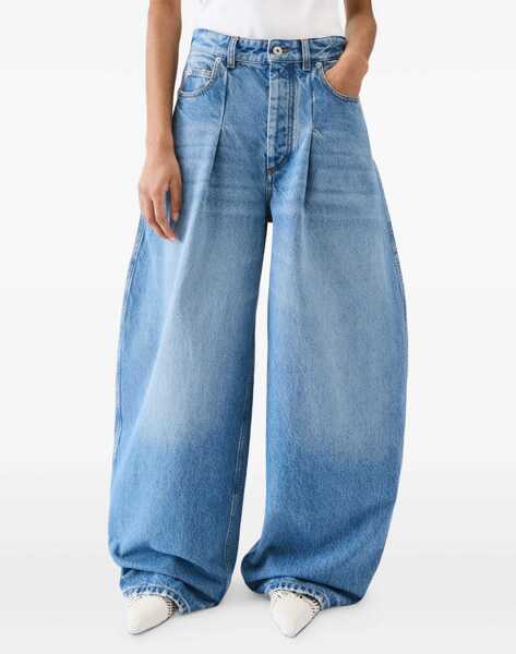 Blugi skinny JACQUEMUS Denim Pants De-Nimes Ovalo DENIM Femei (BM 18621886) 3