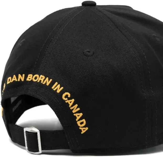 Sepci DSQUARED2 Baseball Hat With Logo BLACK Barbati (BM 18621895) 4
