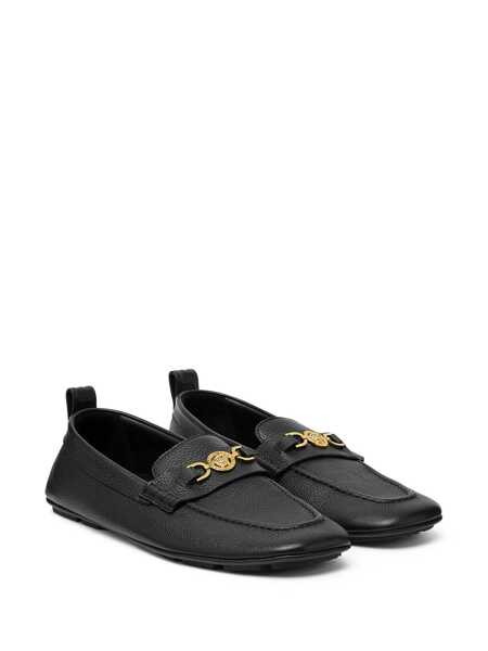 Mocasini Versace Versace Driver Leather Loafers Black Barbati (BM 18623286) 2