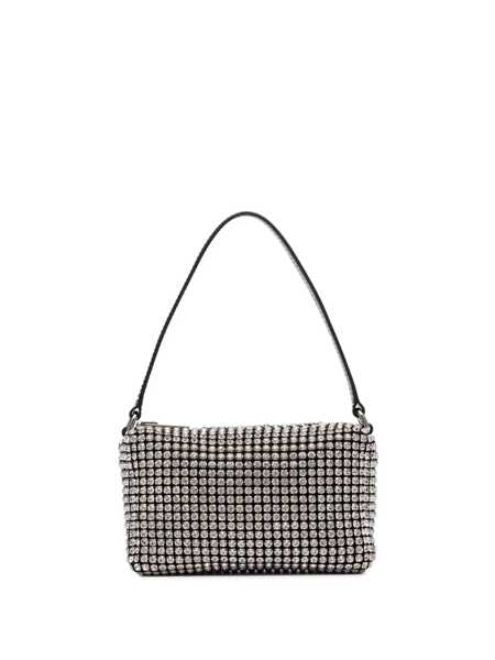 Genti de umar Alexander Wang Alexander Wang Heiress In Crystal Mesh Shoulder Bag SILVER Femei (BM 18623985) 1