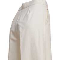 Imbracaminte Dama pagina 165 - Pantaloni casual Max Mara Max Mara Wide Leg Trousers WHITE Femei (BM 18624327) - B-mall.ro
