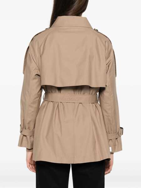 Paltoane Max Mara Max Mara The Cube Jackets & Coats BROWN Femei (BM 18624519) 4
