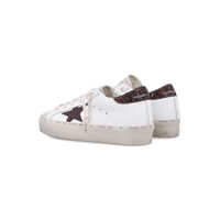 Incaltaminte Golden Goose Dama - Sneakers Golden Goose Golden Goose Hi-Star WomanS Sneakers WHITE GREY PURLPLE BROWN Femei (BM 18624606) - B-mall.ro