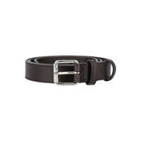 Curele Comme Des Garçons Leather Buckle Belt Femei
