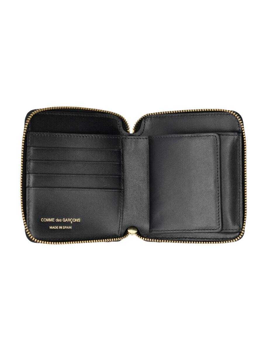 Portofele Comme des Garons Comme Des Garons Vertical Zip Around Wallet Black Femei (BM 18624699) 3