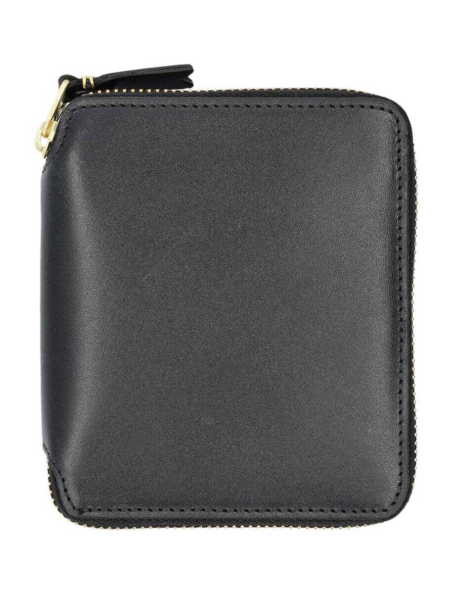 Portofele Comme des Garons Comme Des Garons Vertical Zip Around Wallet Black Femei (BM 18624699) 1