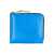 Comme des Garçons Comme Des Garçons Super Fluo Small Zip Coin Wallet BLUE/ORANGE