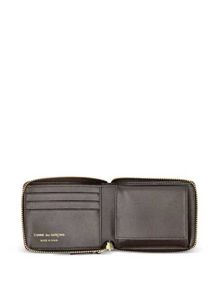Portofele Comme des Garons Comme Des Garons Small Zip Around Wallet BROWN Femei (BM 18624789) 3
